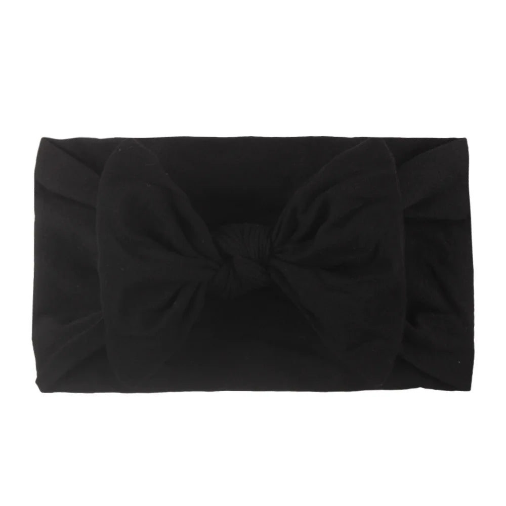 Baby Bow Headbands For Girls Soft ElasticChildren Hair Band Hair Tie Newborn Baby Hair Accessories Party Gifts Girls Headwraps
