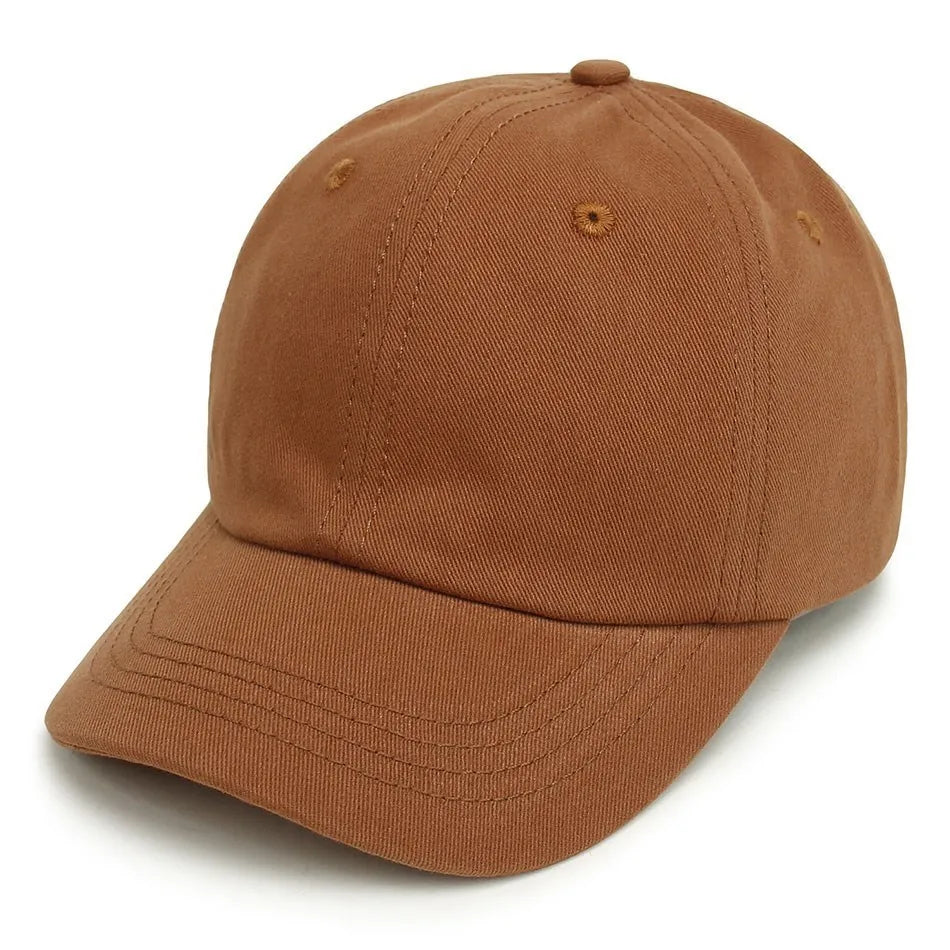 Kids Baseball Cap Low Profile Sun Hat for Boys and Girls Soft Cotton Pink Black White Gray for Baby Children