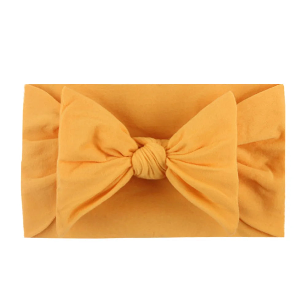 Baby Bow Headbands For Girls Soft ElasticChildren Hair Band Hair Tie Newborn Baby Hair Accessories Party Gifts Girls Headwraps
