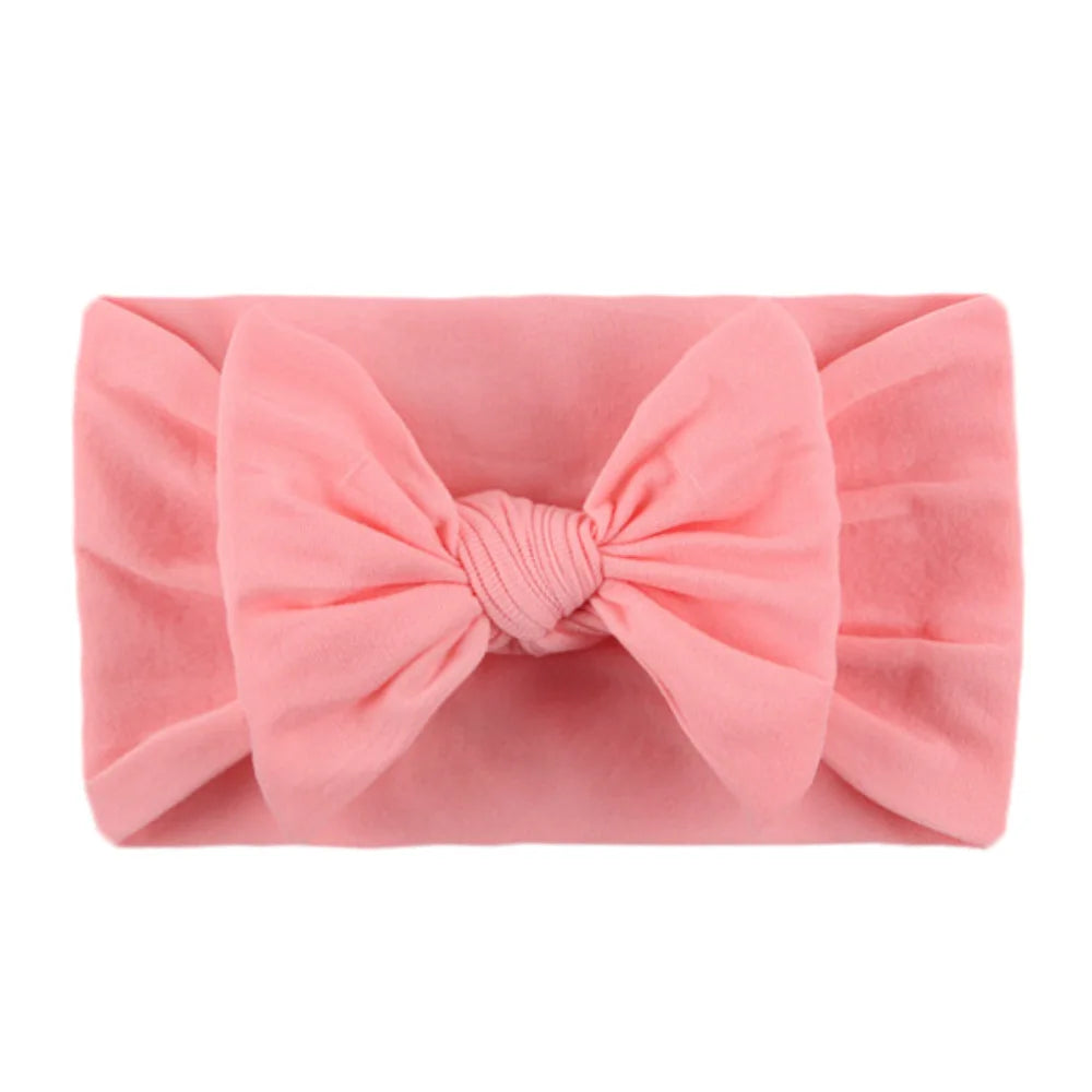 Baby Bow Headbands For Girls Soft ElasticChildren Hair Band Hair Tie Newborn Baby Hair Accessories Party Gifts Girls Headwraps