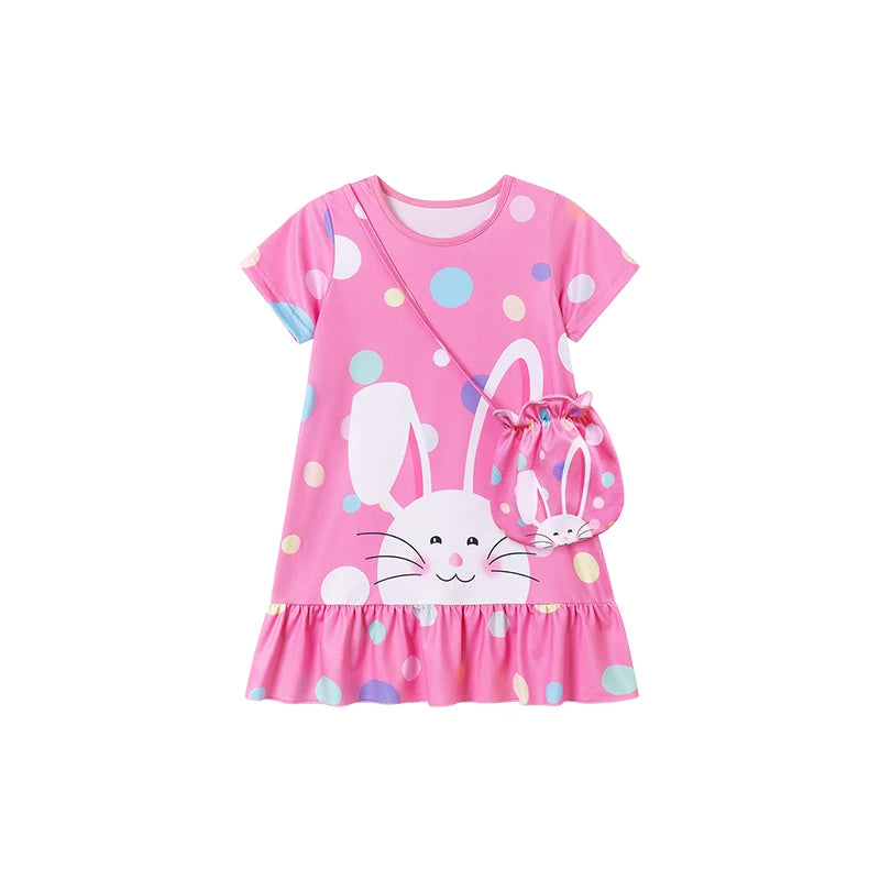 Little maven Baby Girls Casual Clothes Little  Girls 2026 New Summer Dress Kids Elegant Party Dress Children's Clothing