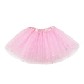 Princess Party Dress Petticoat Fancy Dress Birthday Party Tutu Dress 3 Layers Girls  Sparkling