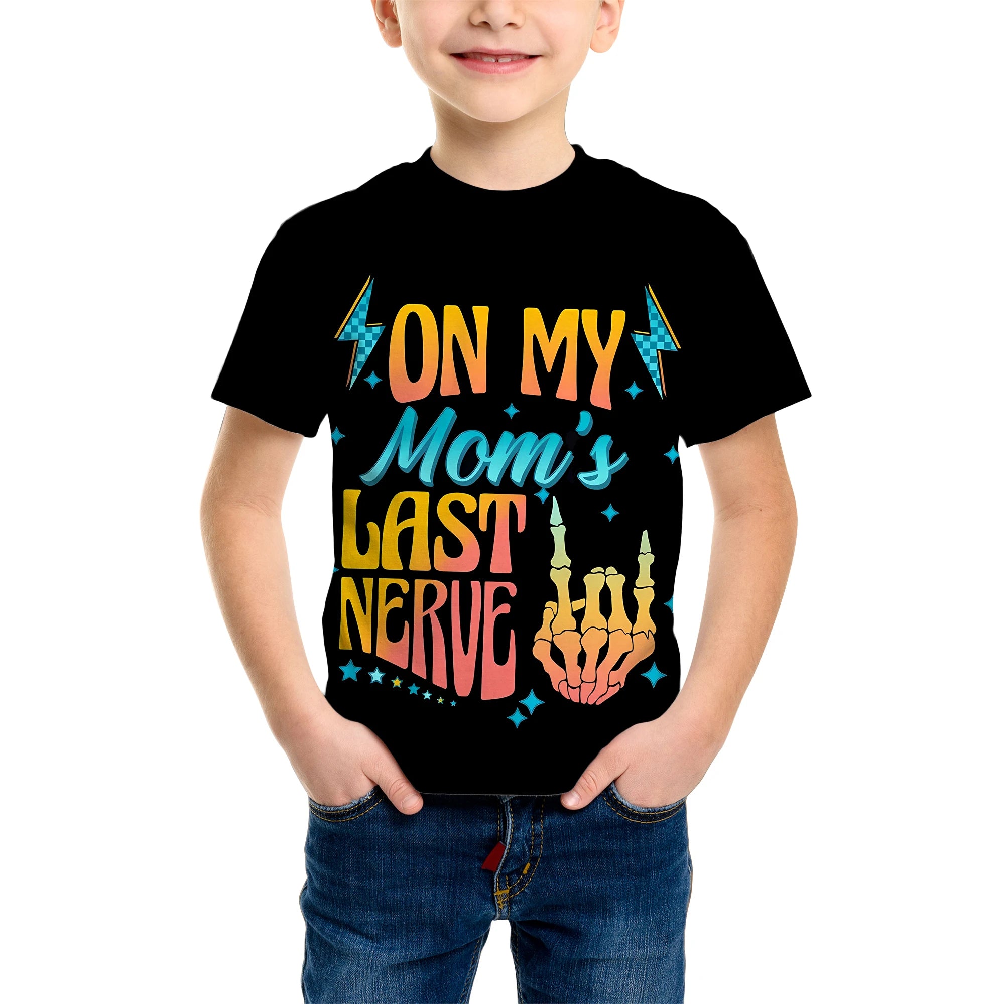 Demon Hunters Saja Boys Kids T-shirts Baby Girl Boy Cartoon Short Sleeve Tops Anime Fans T-shirt Children's Clothing