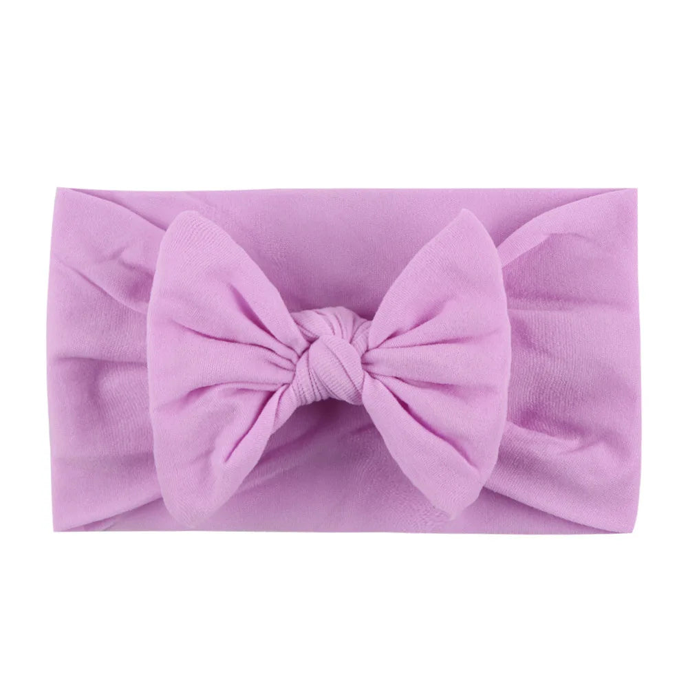 Baby Bow Headbands For Girls Soft ElasticChildren Hair Band Hair Tie Newborn Baby Hair Accessories Party Gifts Girls Headwraps